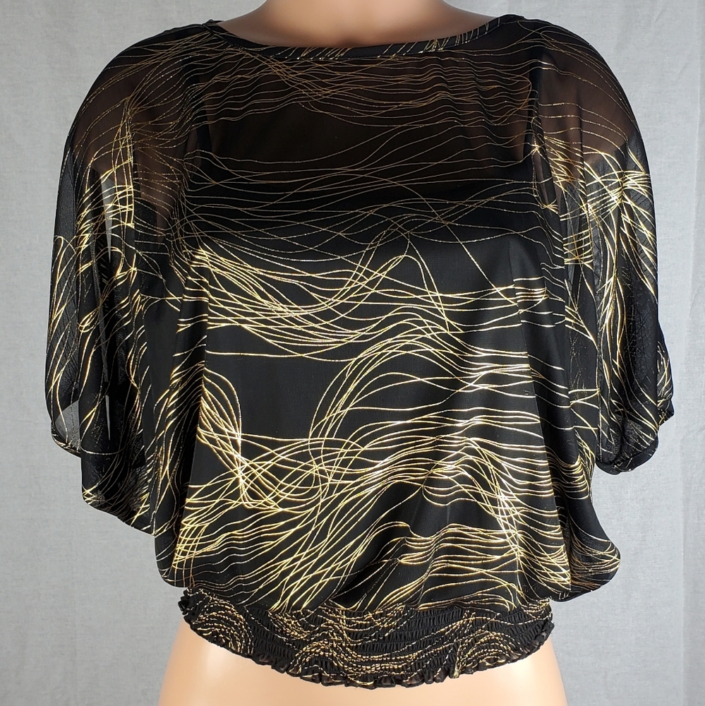 BCX Sleeves Ruffle Blouse